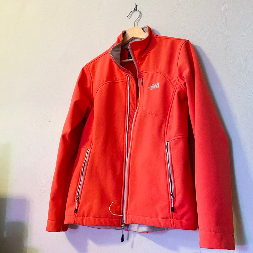 Medium Coral North Face Jacket Summit Series